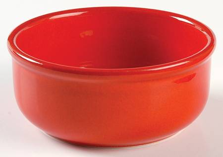 Solid Colours Red Soup/Cereal Bowl