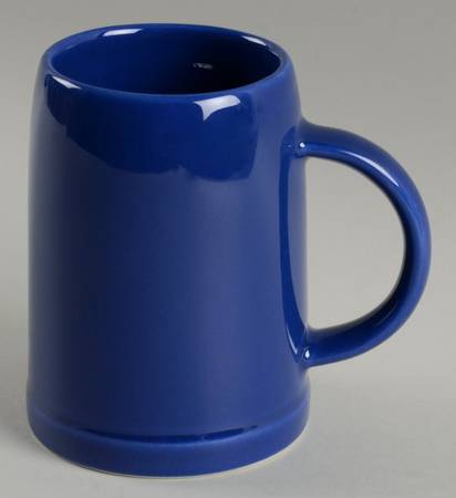 Solid Colours Royal Blue Beer Stein