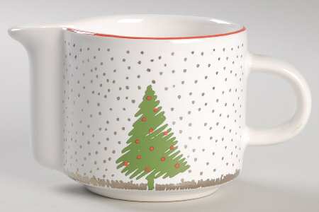 White Christmas Creamer