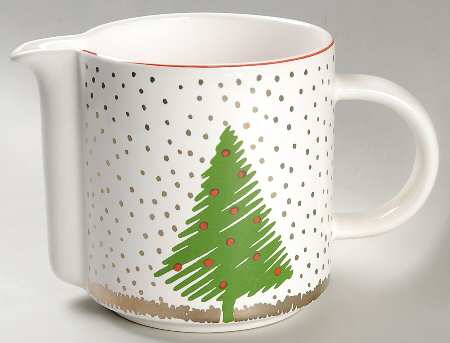 White Christmas 40 Oz Pitcher