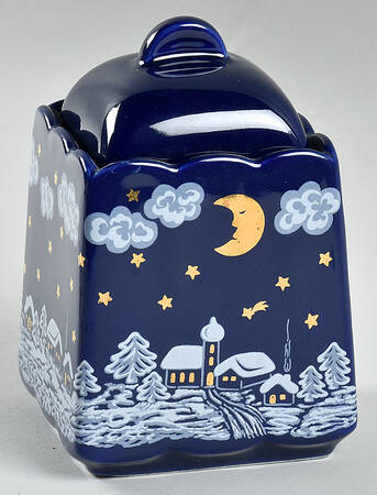 Winter Dreams Sugar Bowl & Lid
