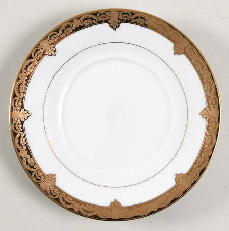 Grande Baroque Gold Saucer for Flat Cup