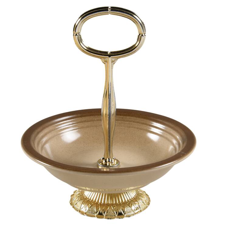 Summer Morn 6"-7" Handled Footed Nut Dish HC