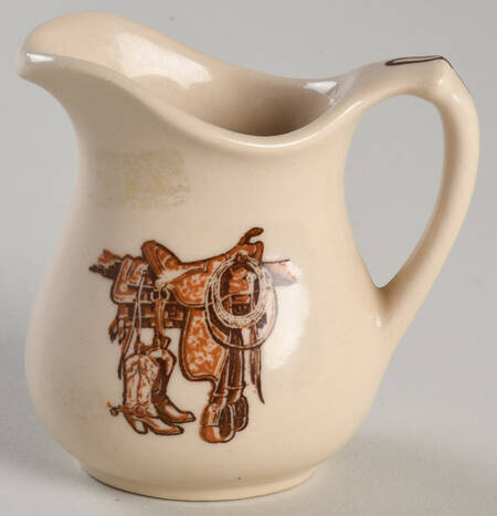 Boots & Saddle Individual Creamer