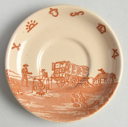 Chuck Wagon Saucer