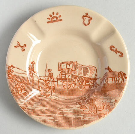 Chuck Wagon Small Ashtray