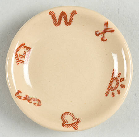 Chuck Wagon Butter Pat