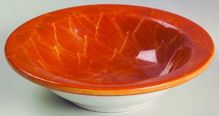 Dahlia Rim Cereal Bowl