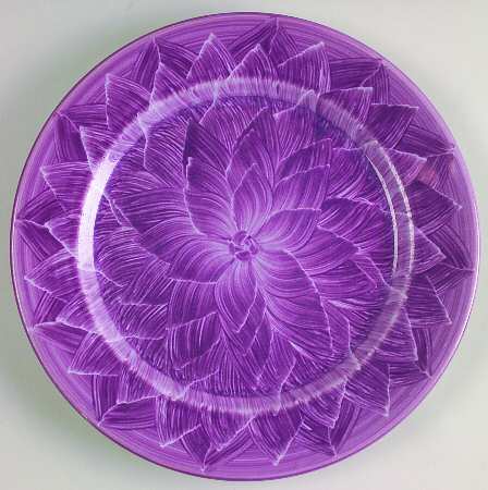 Dahlia Luncheon Plate