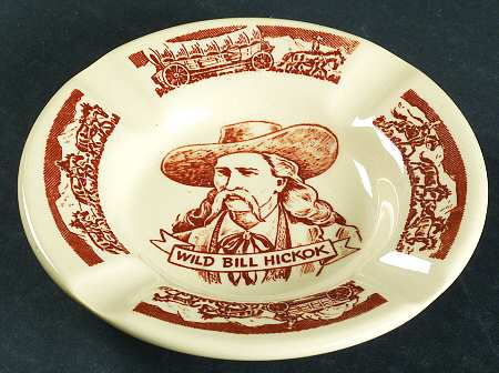 Pioneer Trails Brown Small Ashtray