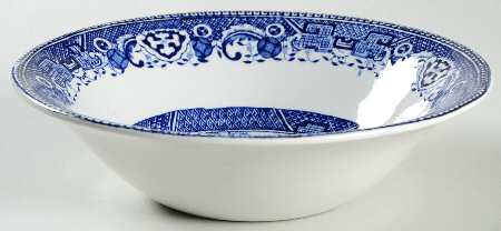 Old Willow Blue (No Trim) Coupe Cereal Bowl