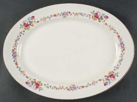 AB9474 14" Oval Serving Platter