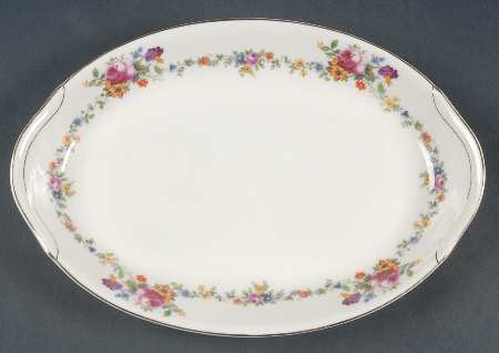 AB9474 11" Oval Serving Platter