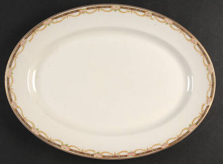 B9059 14" Oval Serving Platter
