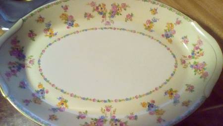 C9394 12" Oval Serving Platter