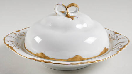 Chateau Round Covered Butter