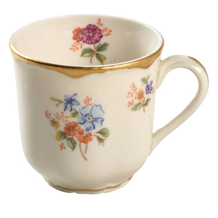 Dresden Flat Demitasse Cup