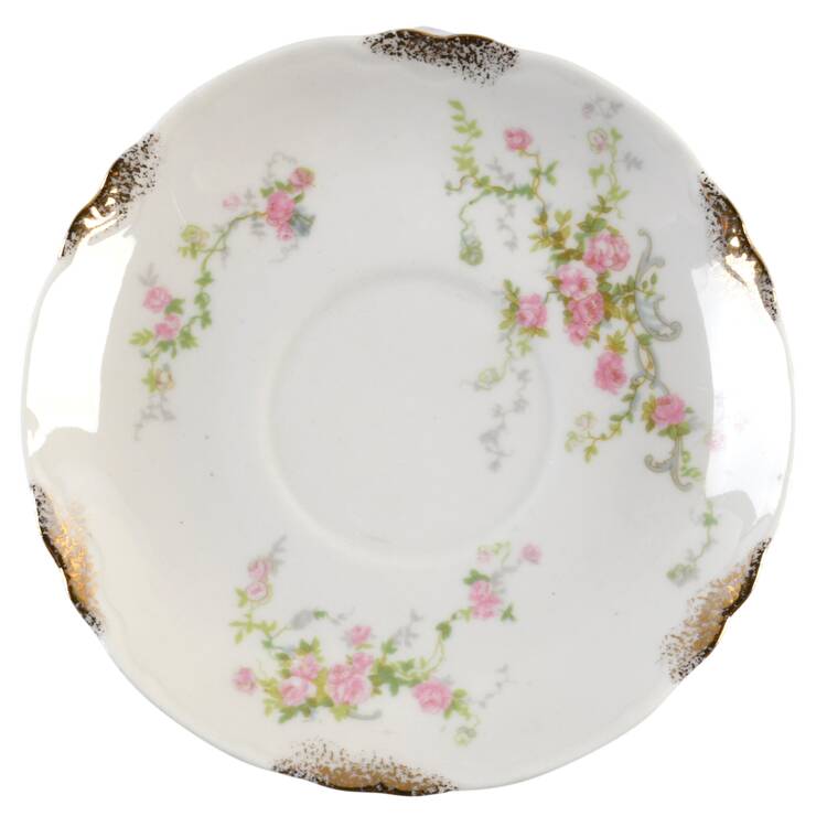 Old Abbey Saucer for Bouillon Cup