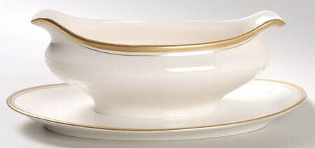 Regency Gravy Boat with Attached Underplate