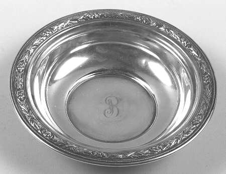 Sterling Hollowware 5" Bon Bon Bowl by Wallace Silver