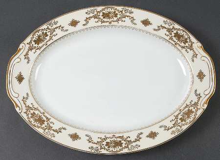 Y-102 16" Oval Serving Platter