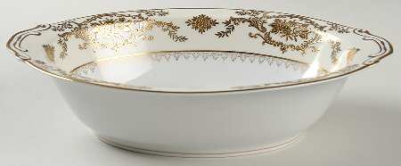 Y-102 10" Oval Vegetable Bowl