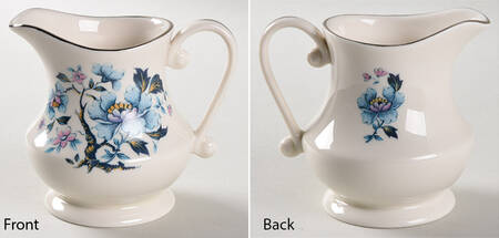 Blue Rose Mini Creamer by Woodmere