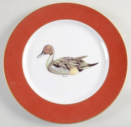 Decoys Rust Dinner Plate
