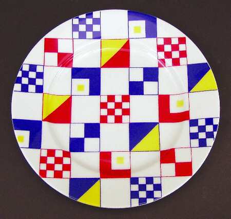 Yachting Salad Plate