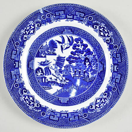 Willow Luncheon Plate by JH Weatherby