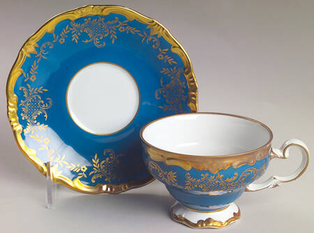 28010 Footed Cup & Saucer Set