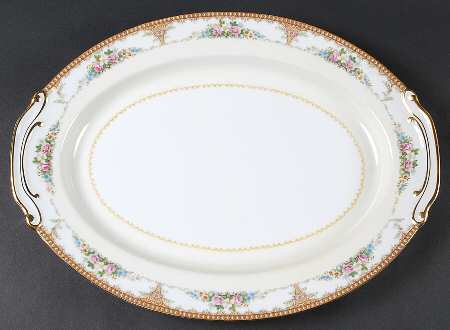 Adela 16" Oval Serving Platter