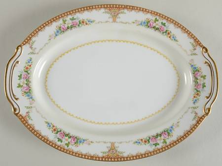 Adela 12" Oval Serving Platter
