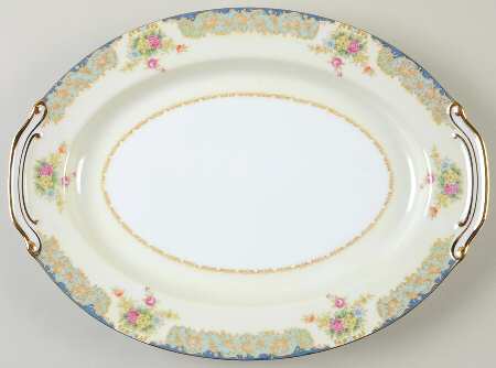 Bluciel 14" Oval Serving Platter