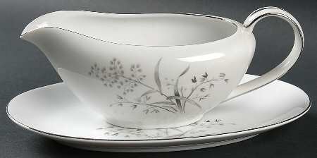 Celeste Gravy Boat & Underplate