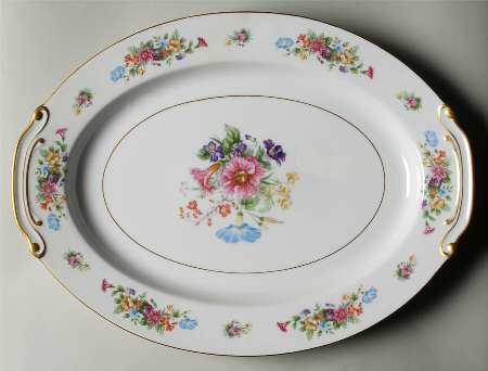 Dresdon 16" Oval Serving Platter