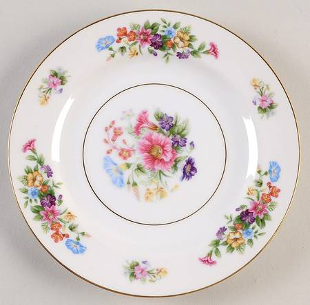 Dresdon Bread & Butter Plate by Wentworth