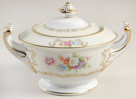 Dresrosa Sugar Bowl & Lid