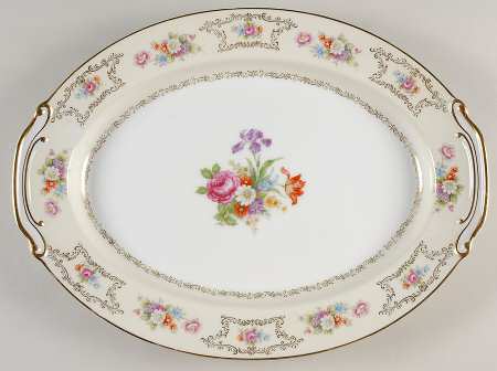Dresrosa 16" Oval Serving Platter