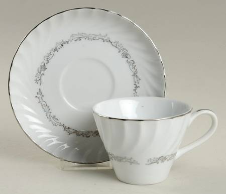 Eternity Flat Cup & Saucer Set by Wentworth