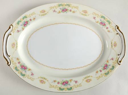 Felicia 16" Oval Serving Platter