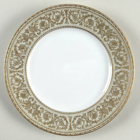 Regency Green (Imperial Wentworth Backstamp) Salad Plate