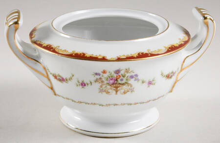 Regency Red Sugar Bowl No Lid