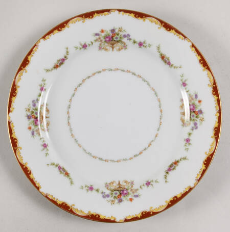 Regency Red Salad Plate by Wentworth