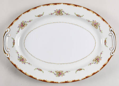 Regency Red 16" Oval Serving Platter by Wentworth