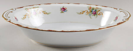 Regency Red 11" Oval Vegetable Bowl by Wentworth
