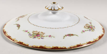 Regency Red Lid for Round Vegetable