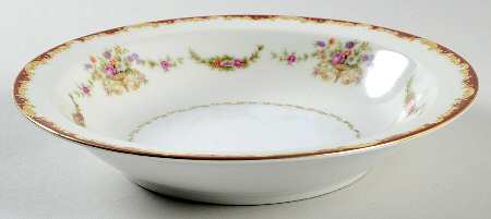 Regency Red Rim Soup Bowl