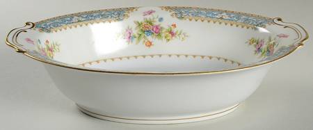 Rhapsody 11" Oval Vegetable Bowl