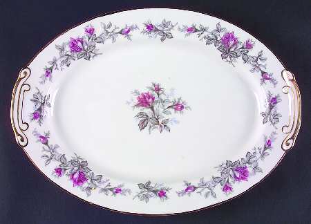 Roxanne 14" Oval Serving Platter
